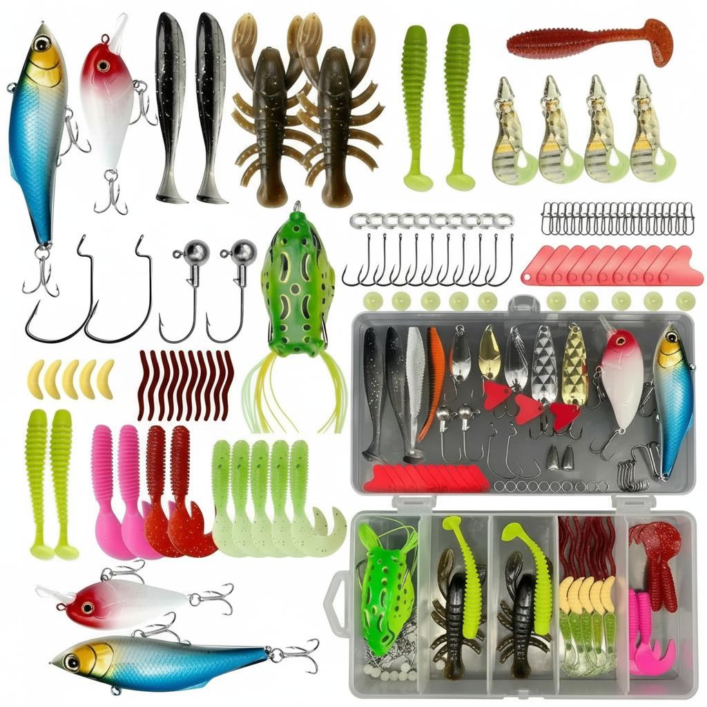 Fishing Lure Jig - 133개 프리미엄 낚시 미끼 세트, 낚시