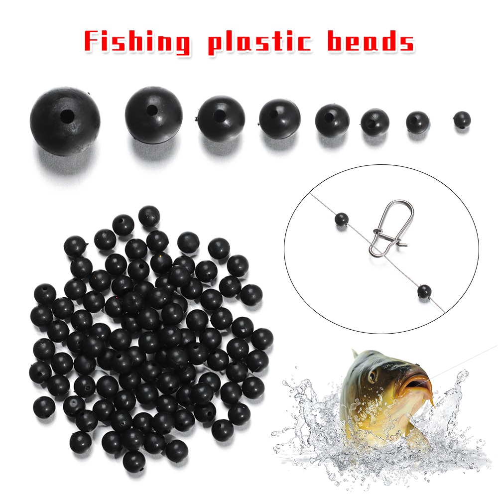 Fishing Lure Soft Plastic - 100 개/몫 낚시대 공간 스토퍼 3mm-10mm