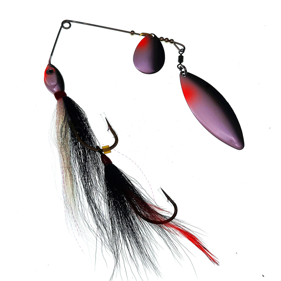 Fishing Lure Blade Bait - 무쿤 낚시 스피너베이트 루어 39g 더블