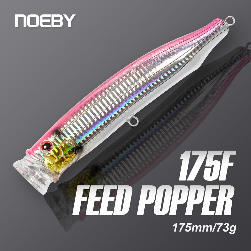 Fishing Lure Jerkbait - Noeby-Feed 포퍼 낚시 미끼, 탑워터 워블러,