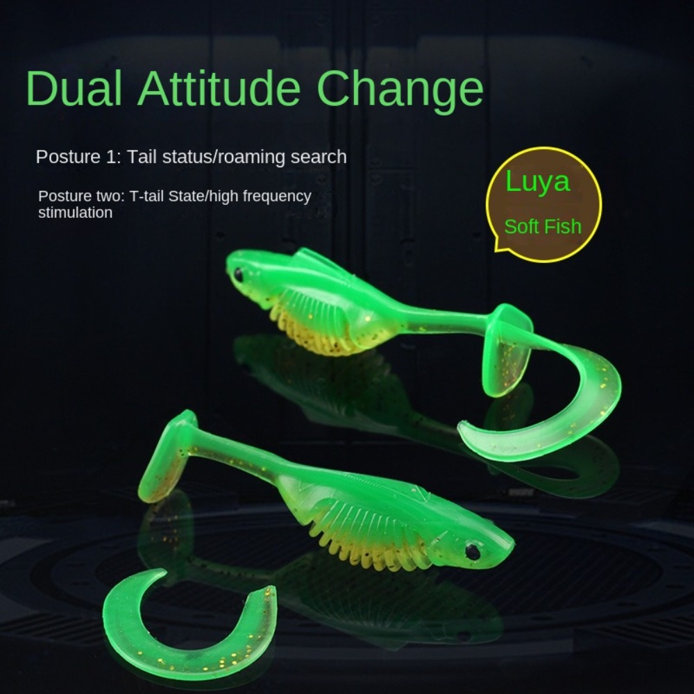 10개입 PVC 소프트 루어 6.0cm 1.9g 워블러 - Fishing Lure Accessories 리뷰 및 가격