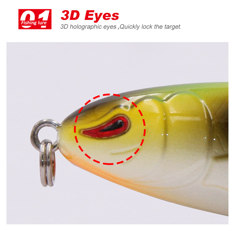 TacklePRO PE20 워퍼 플로퍼 플로팅 낚시 루 - Fishing Lure Soft Plastic 리뷰 및 가격