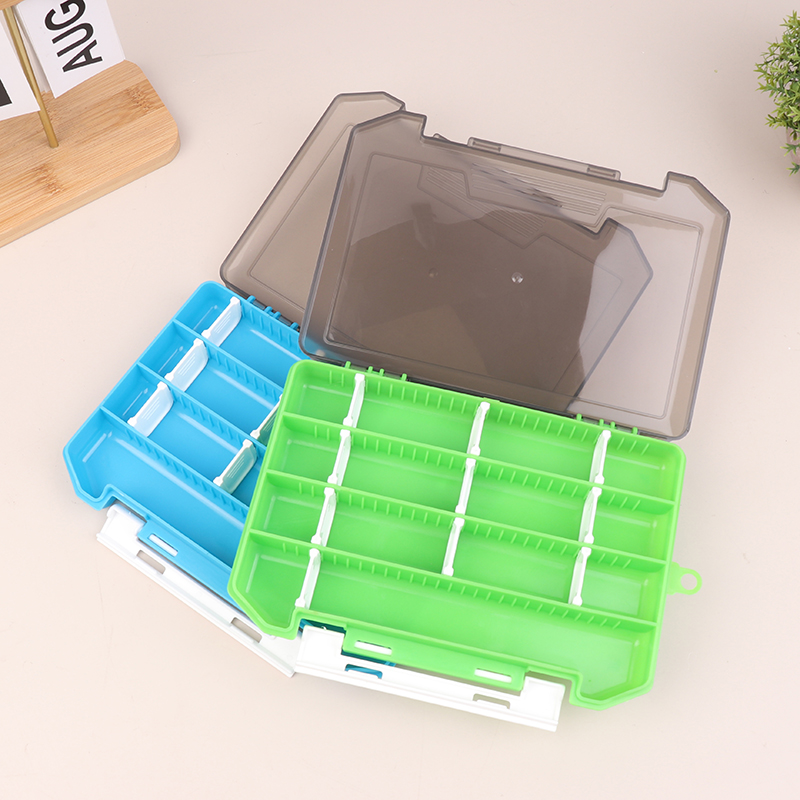 【F】1개 플라스틱 단층 루어 박스 휴대용 낚시 장비  - Fishing Lure Soft Plastic 리뷰 및 가격